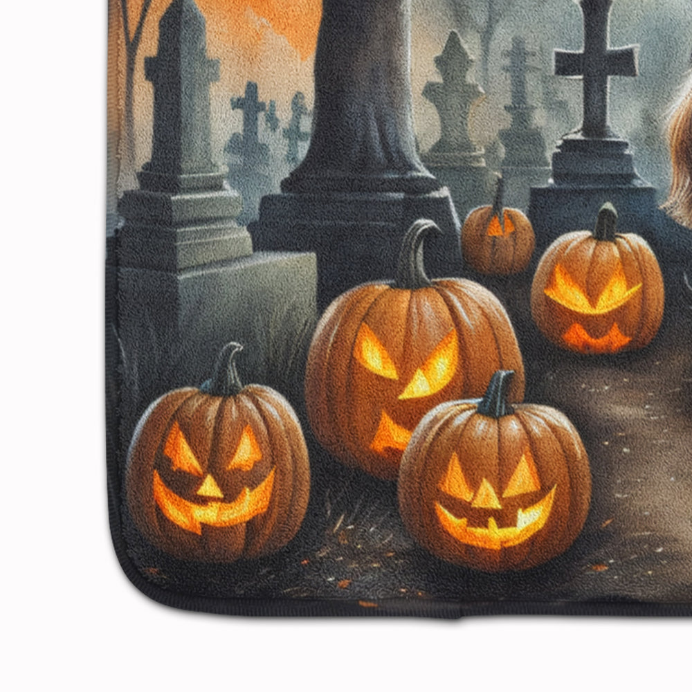 Cavalier Spaniel Spooky Halloween Memory Foam Kitchen Mat Image 4