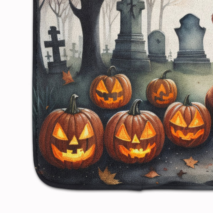 Dachshund Spooky Halloween Memory Foam Kitchen Mat Image 4