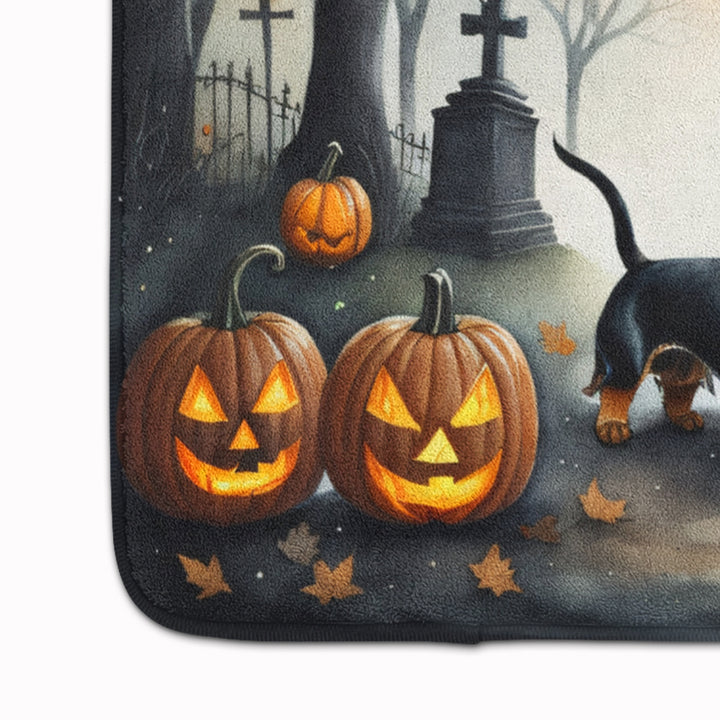 Dachshund Spooky Halloween Memory Foam Kitchen Mat Image 4