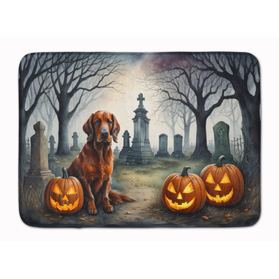 Irish Setter Spooky Halloween Memory Foam Kitchen Mat Image 1