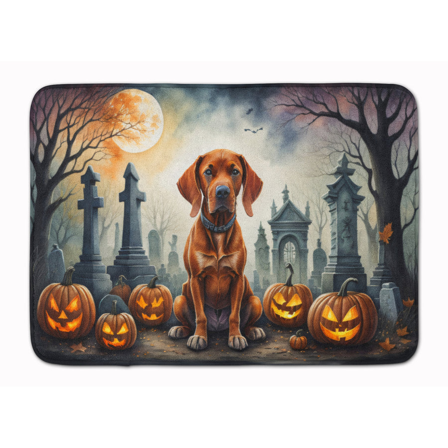 Vizsla Spooky Halloween Memory Foam Kitchen Mat Image 1