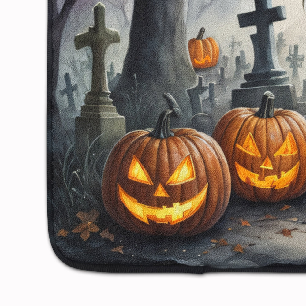 Papillon Spooky Halloween Memory Foam Kitchen Mat Image 4