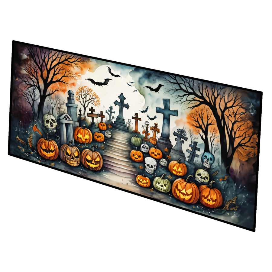 Day of the Dead Spooky Halloween Runner Mat 28x58 Image 1