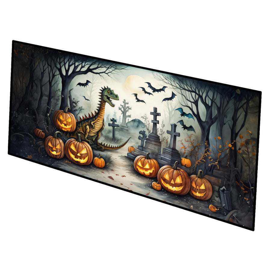 Dinosaurs Spooky Halloween Runner Mat 28x58 Image 1