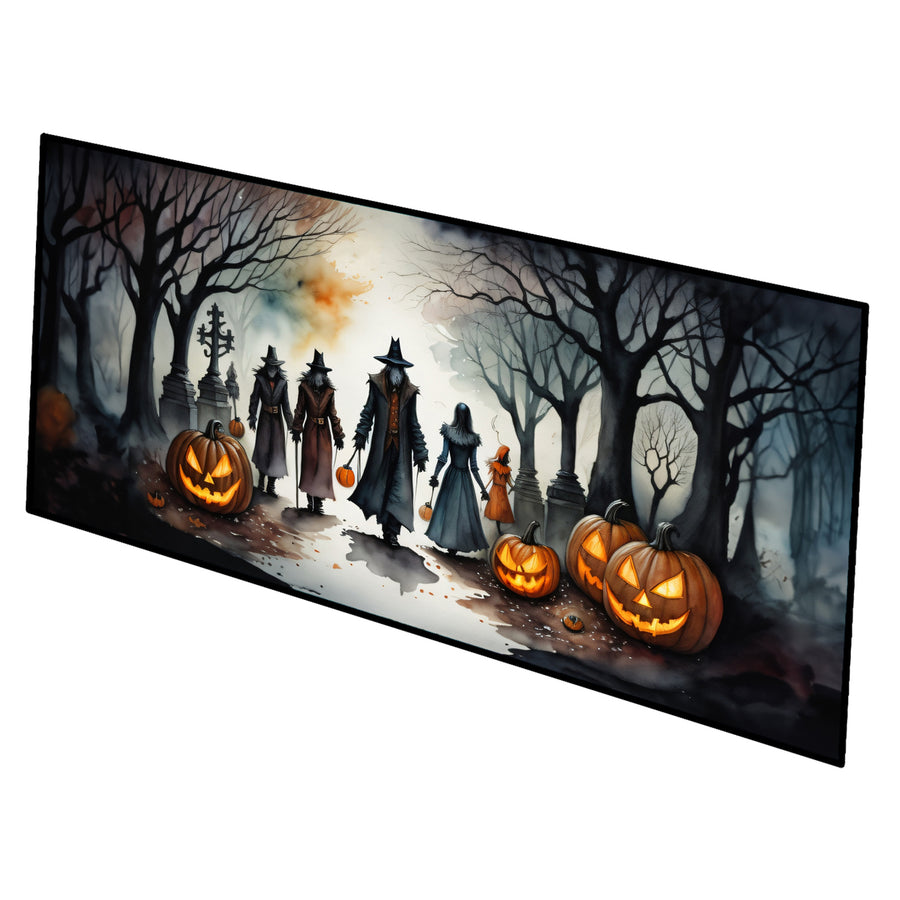 Vampires Spooky Halloween Runner Mat 28x58 Image 1