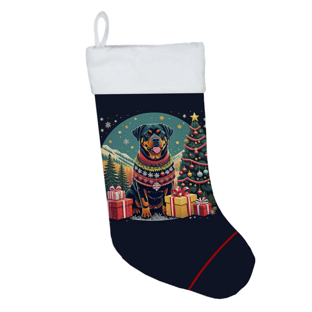 Rottweiler Christmas Christmas Stocking Image 2