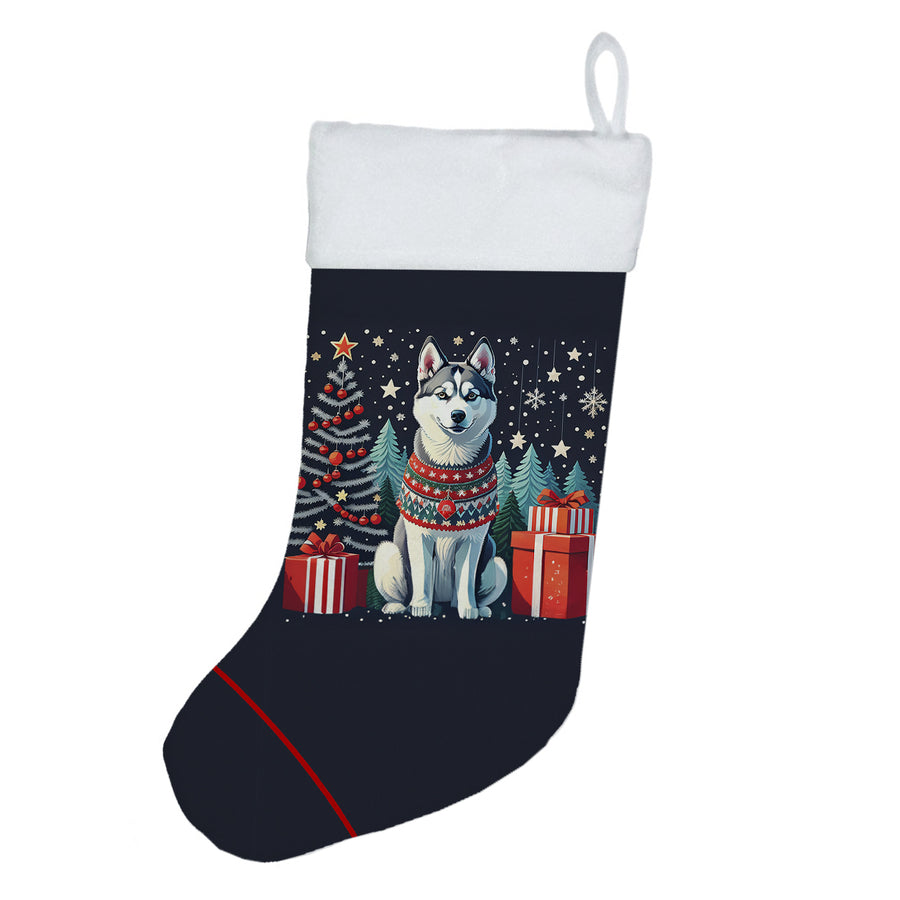 Siberian Husky Christmas Christmas Stocking Image 1