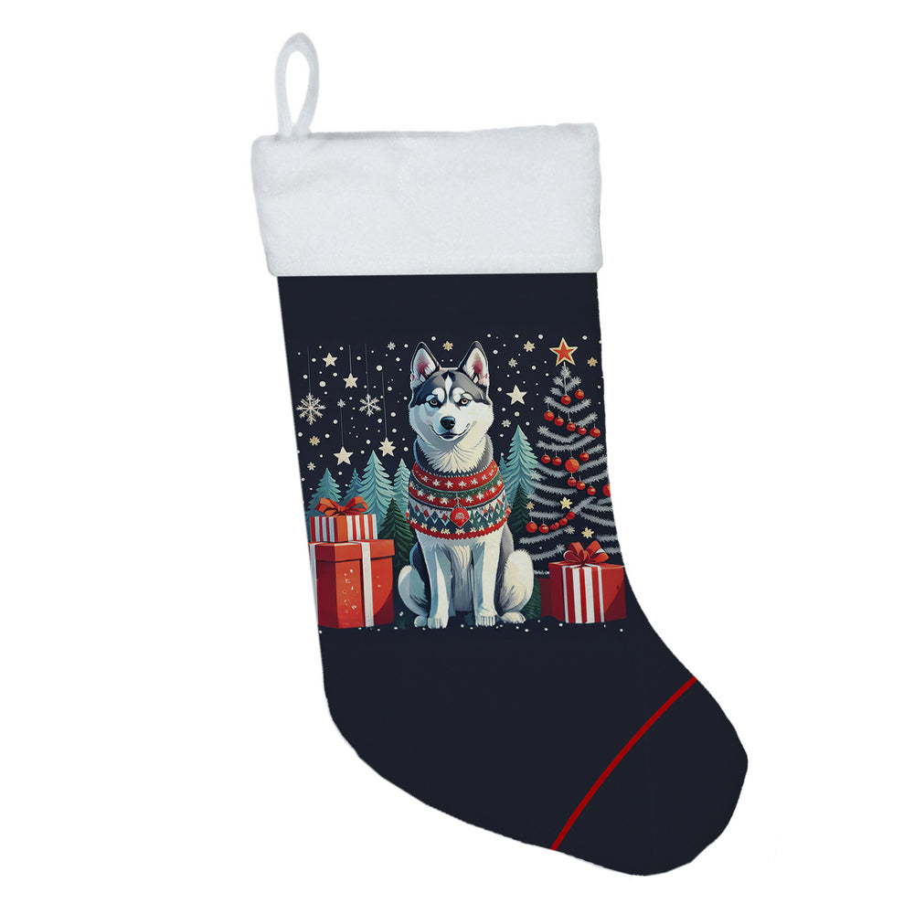 Siberian Husky Christmas Christmas Stocking Image 2