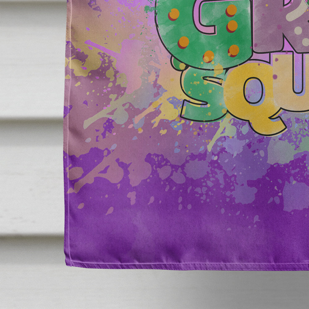 Mardi Gras Squad Flag Canvas House Size Image 4