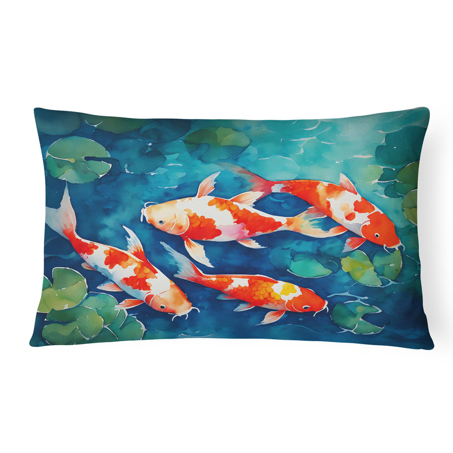 Koi Fish Throw Pillow DAC2800 Image 1