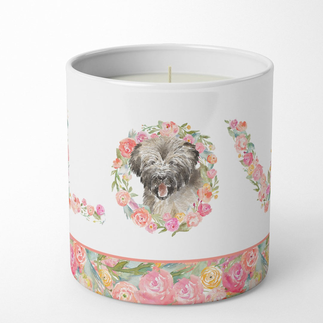 Briard Style 2 LOVE 10 oz Decorative Soy Candle Image 1