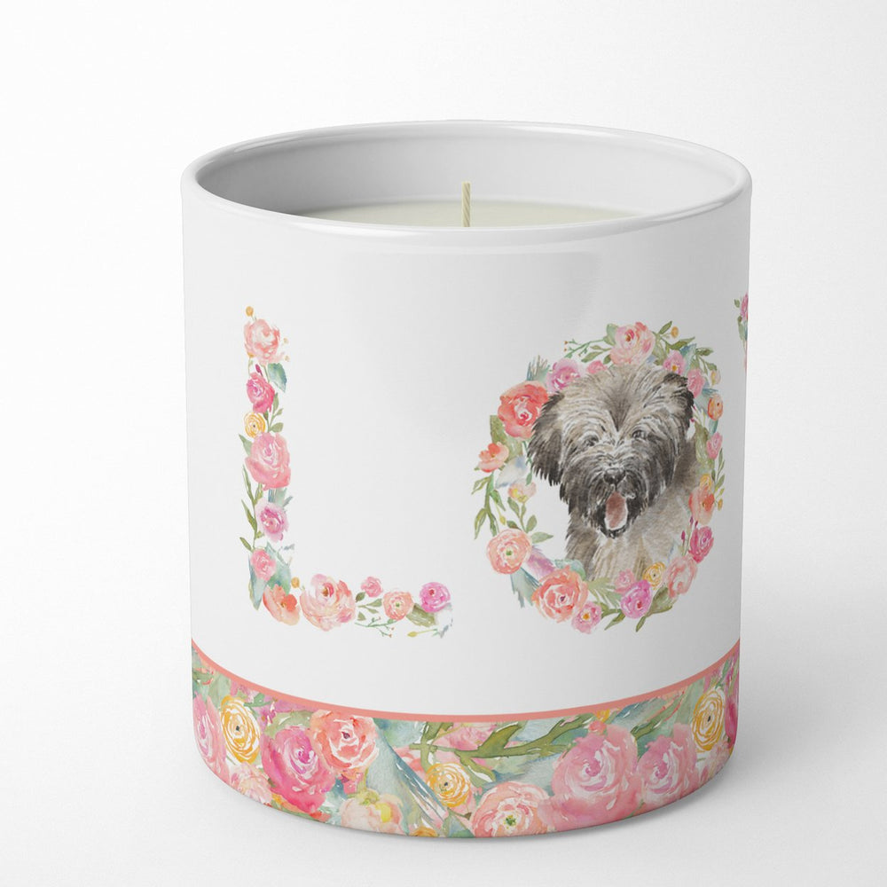 Briard Style 2 LOVE 10 oz Decorative Soy Candle Image 2