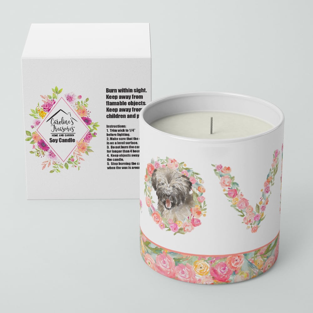 Briard Style 2 LOVE 10 oz Decorative Soy Candle Image 4