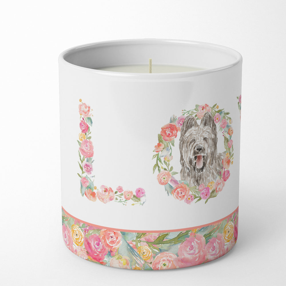 Briard Style 3 LOVE 10 oz Decorative Soy Candle Image 2