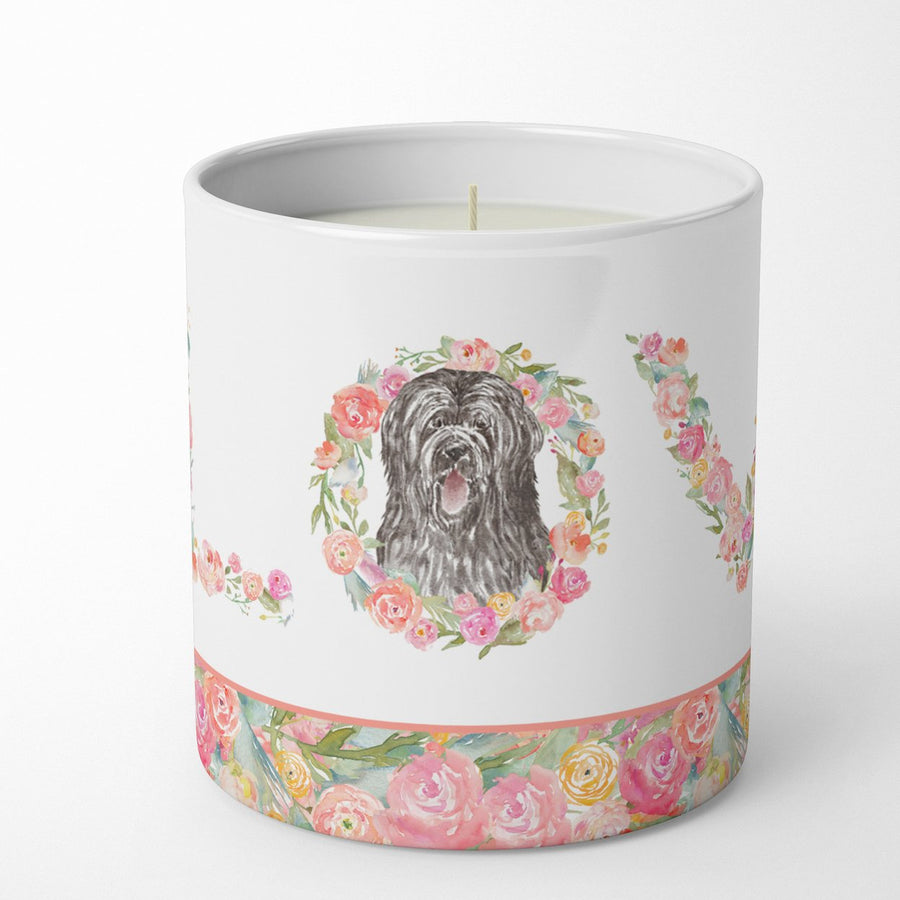 Briard Style 6 LOVE 10 oz Decorative Soy Candle Image 1