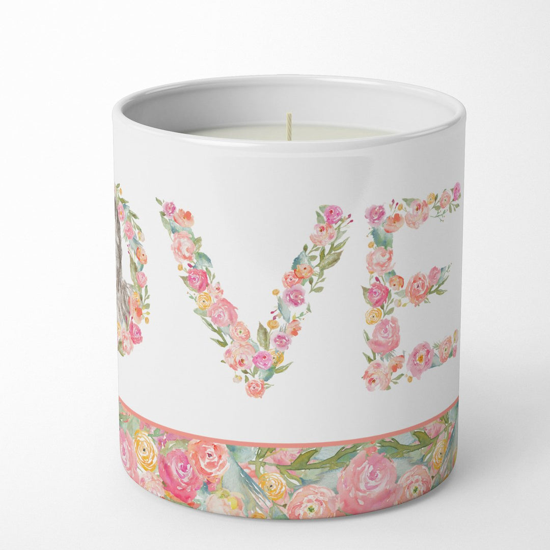 Briard Style 3 LOVE 10 oz Decorative Soy Candle Image 3