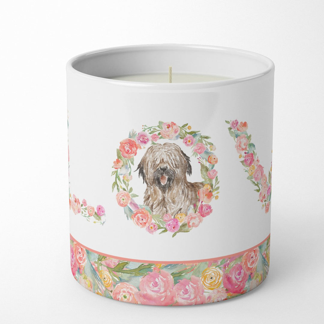 Briard Style 7 LOVE 10 oz Decorative Soy Candle Image 1