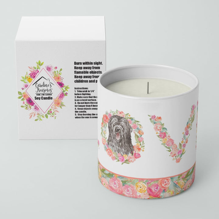 Briard Style 6 LOVE 10 oz Decorative Soy Candle Image 4