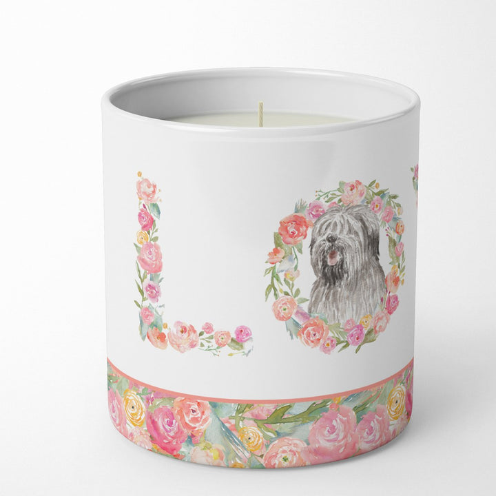 Briard Style 8 LOVE 10 oz Decorative Soy Candle Image 2