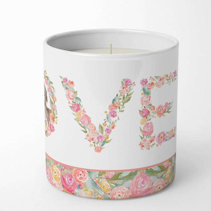 Briard Style 7 LOVE 10 oz Decorative Soy Candle Image 3