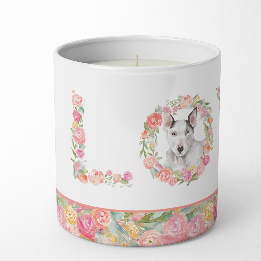 Bull Terrier Style 3 LOVE 10 oz Decorative Soy Candle Image 2