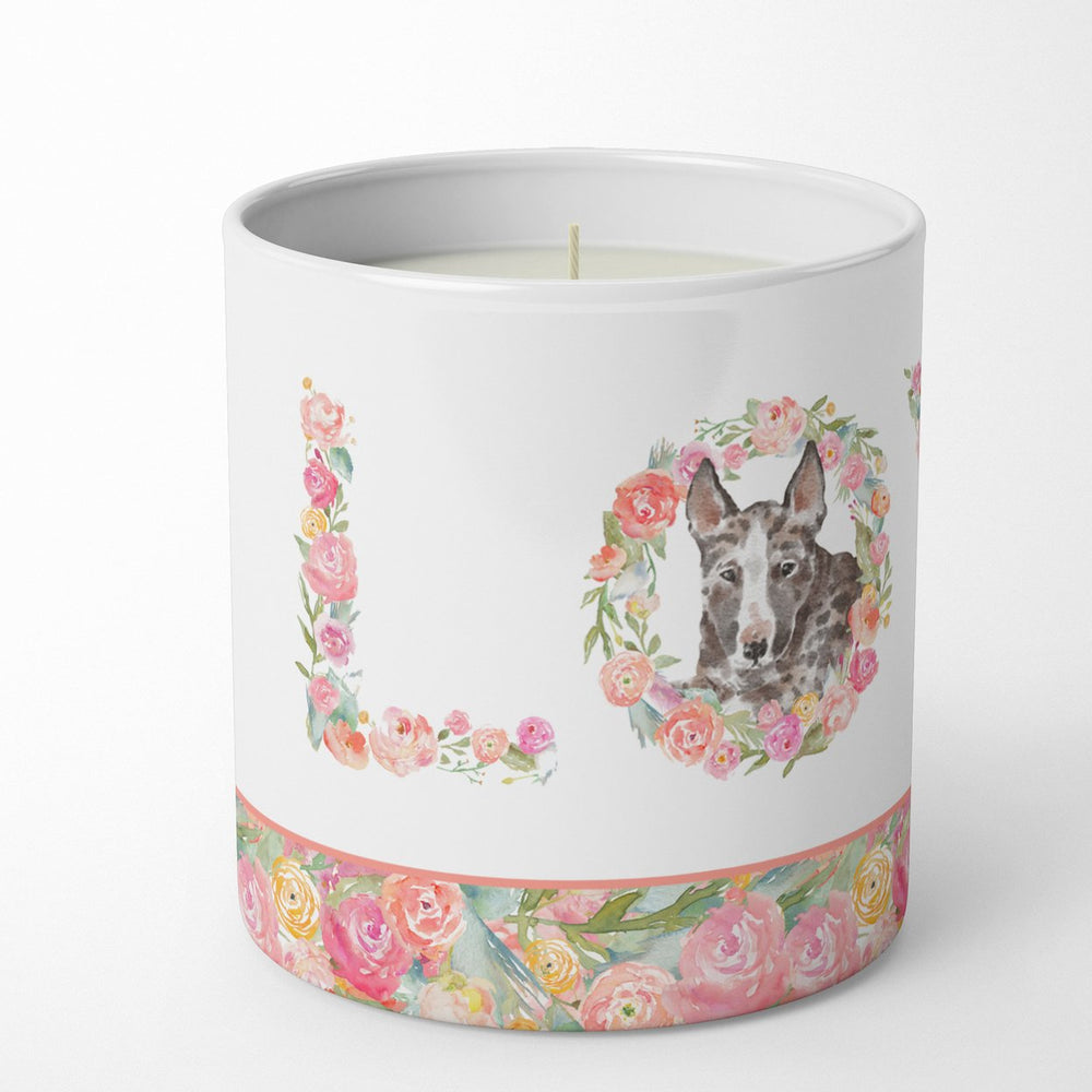 Bull Terrier Style 4 LOVE 10 oz Decorative Soy Candle Image 2