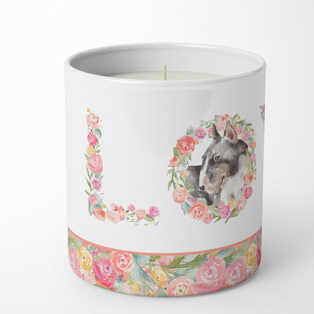 Bull Terrier Style 5 LOVE 10 oz Decorative Soy Candle Image 2