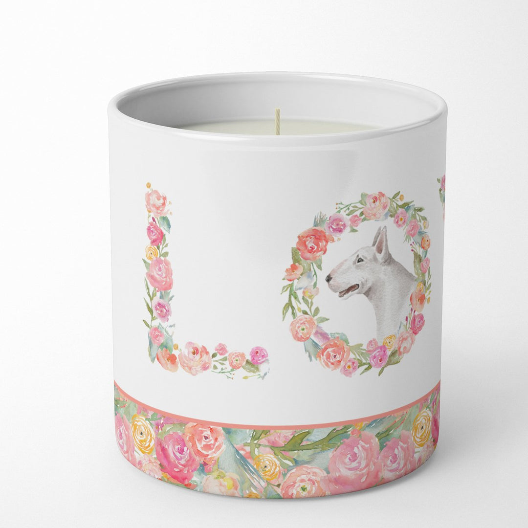 Bull Terrier Style 6 LOVE 10 oz Decorative Soy Candle Image 2