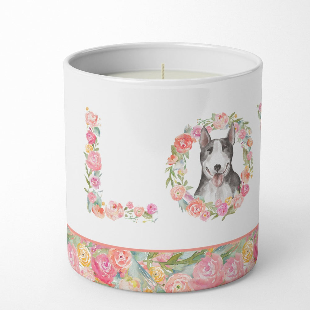 Bull Terrier Style 7 LOVE 10 oz Decorative Soy Candle Image 2