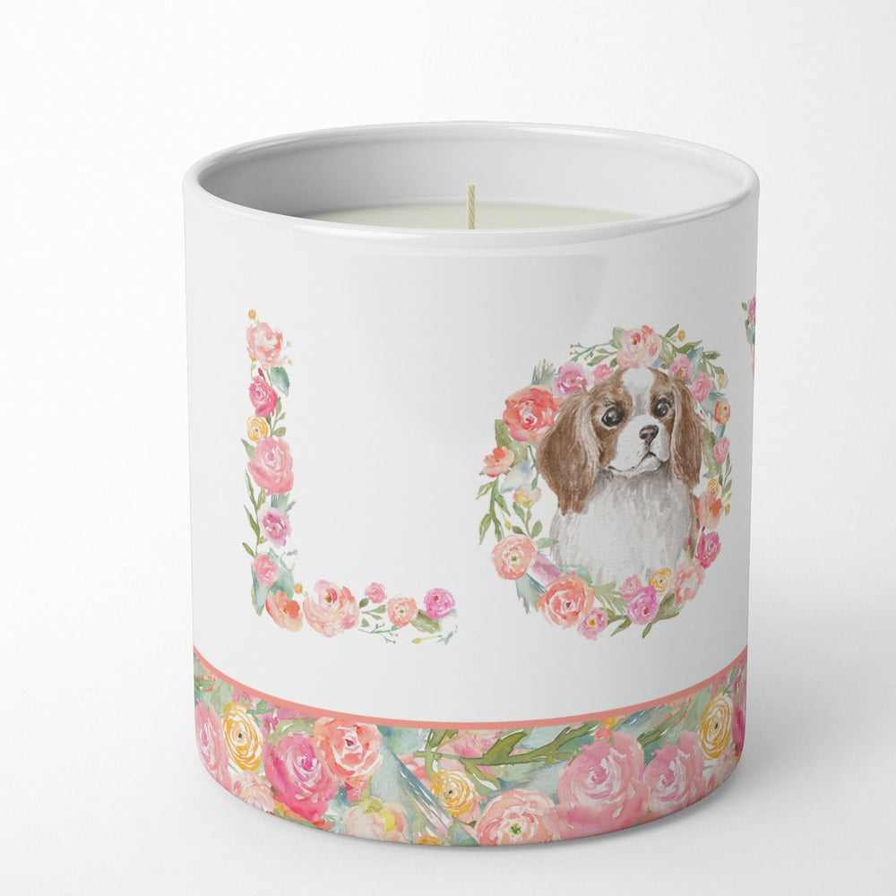 Cavalier Spaniel Blenheim Style 2 LOVE 10 oz Decorative Soy Candle Image 2