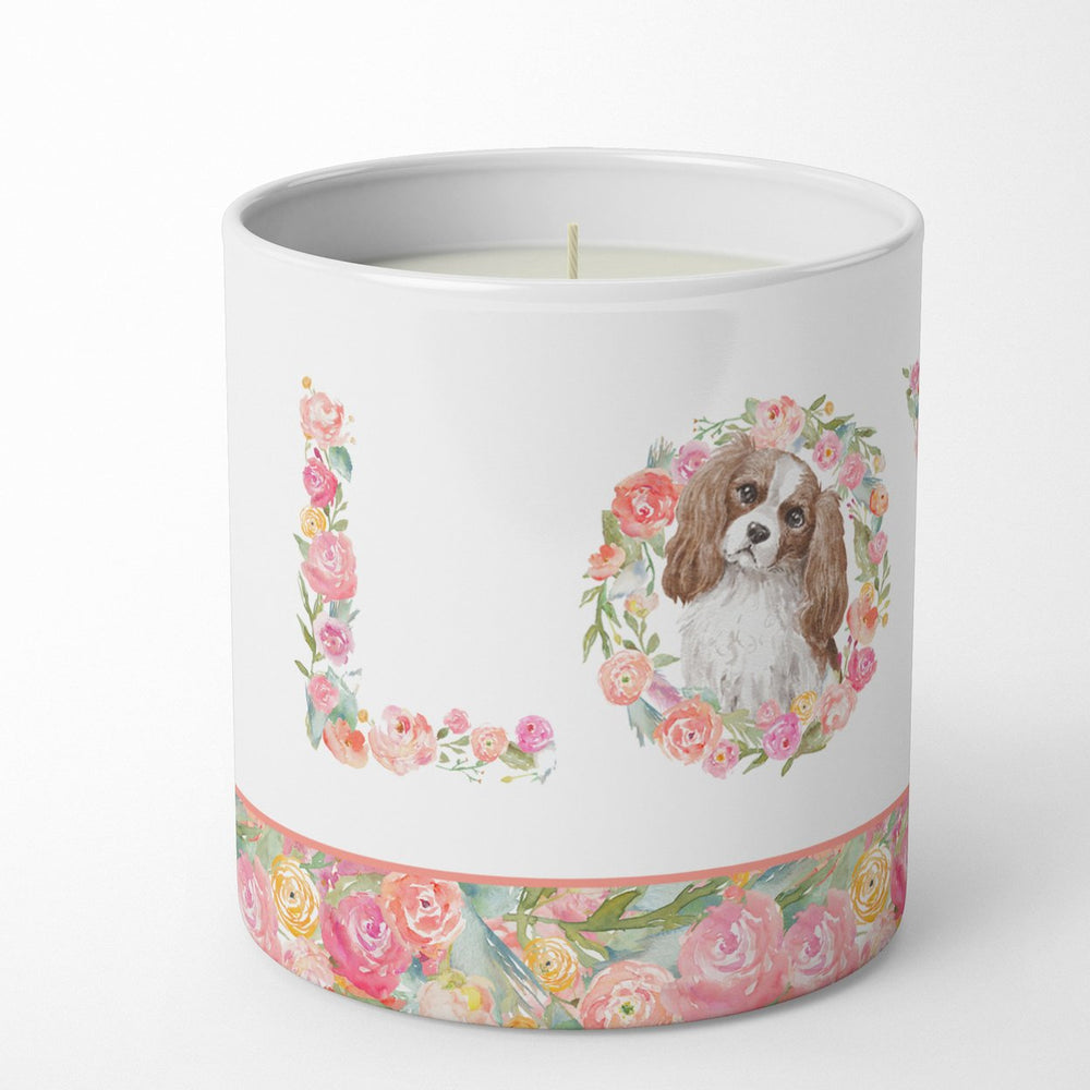 Cavalier Spaniel Blenheim LOVE 10 oz Decorative Soy Candle Image 2