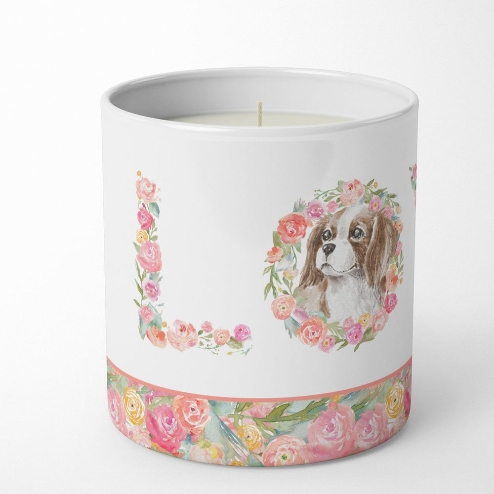 Cavalier Spaniel Blenheim Style 3 LOVE 10 oz Decorative Soy Candle Image 2