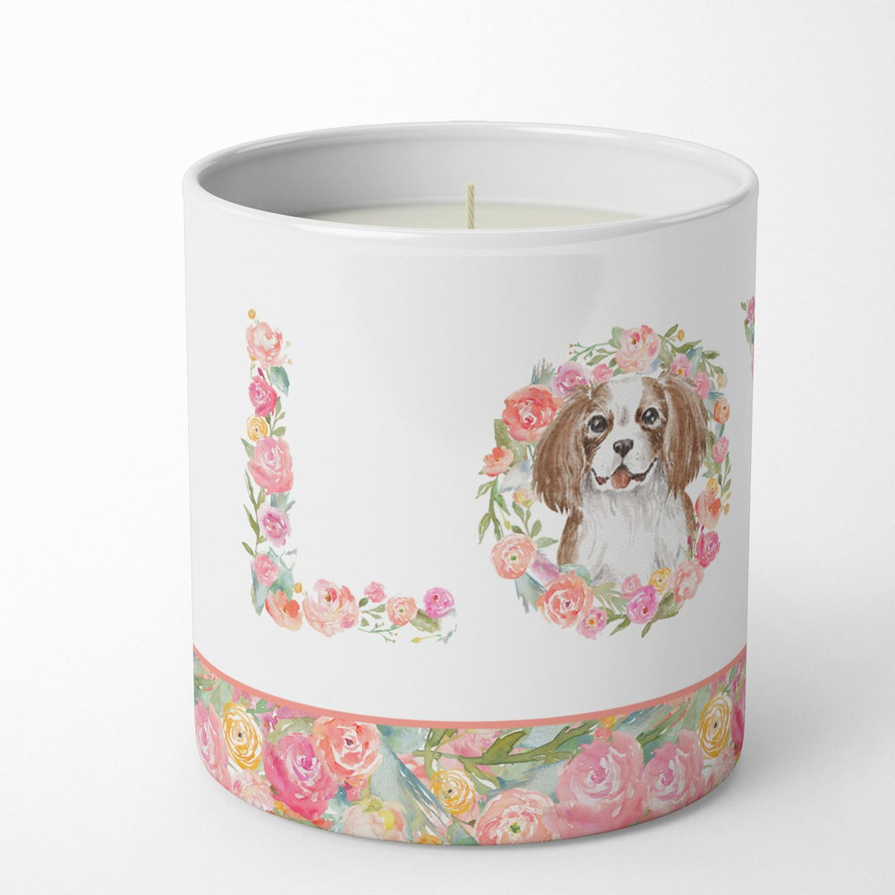 Cavalier Spaniel Blenheim Style 6 LOVE 10 oz Decorative Soy Candle Image 2