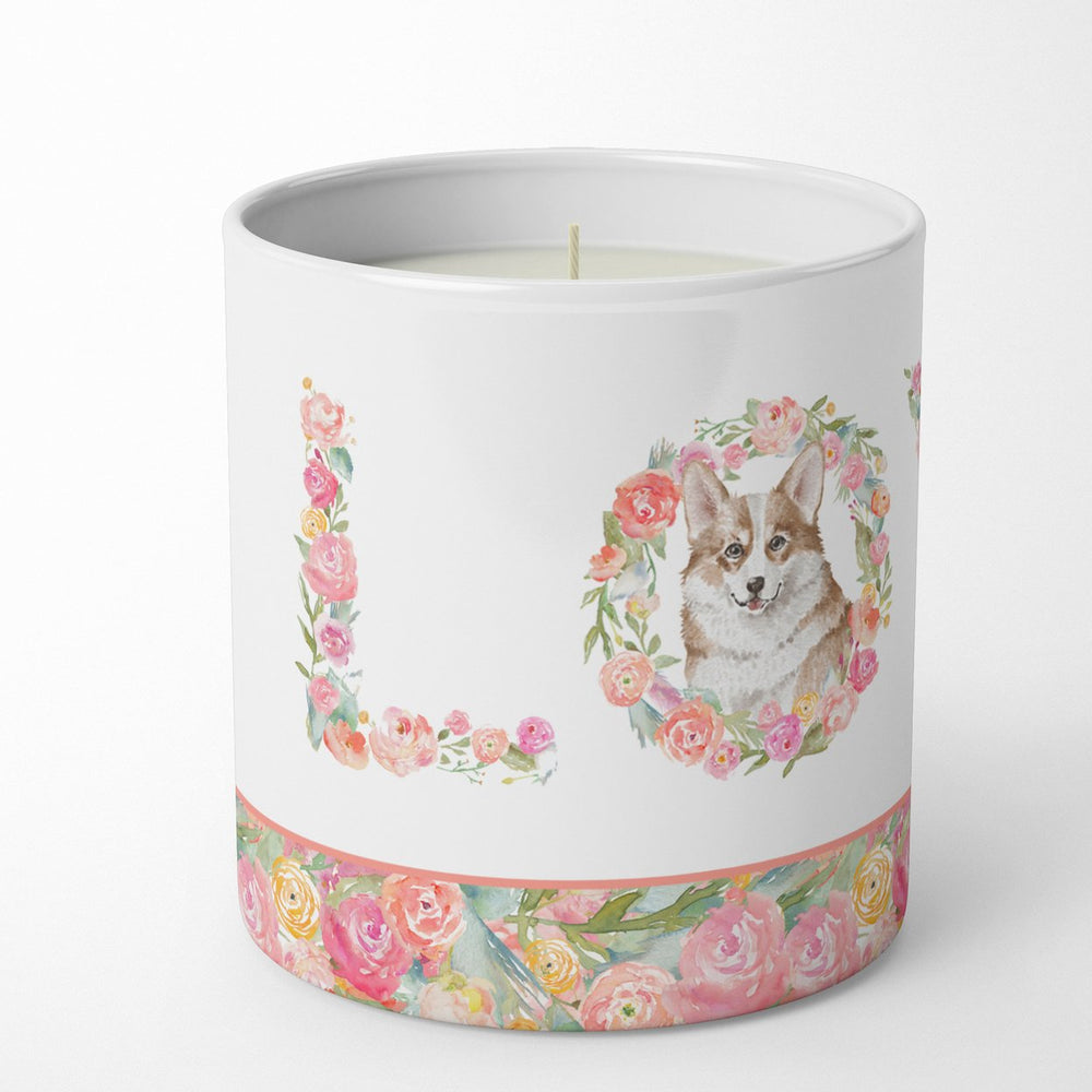 Corgi Style 13 LOVE 10 oz Decorative Soy Candle Image 2