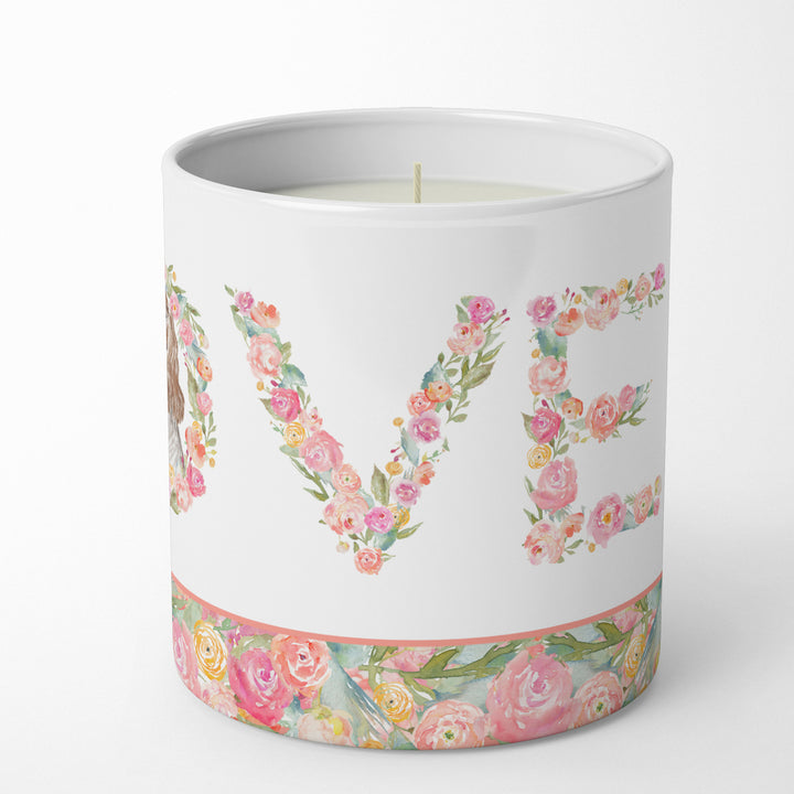 Cocker Spaniel Style 1 LOVE 10 oz Decorative Soy Candle Image 3