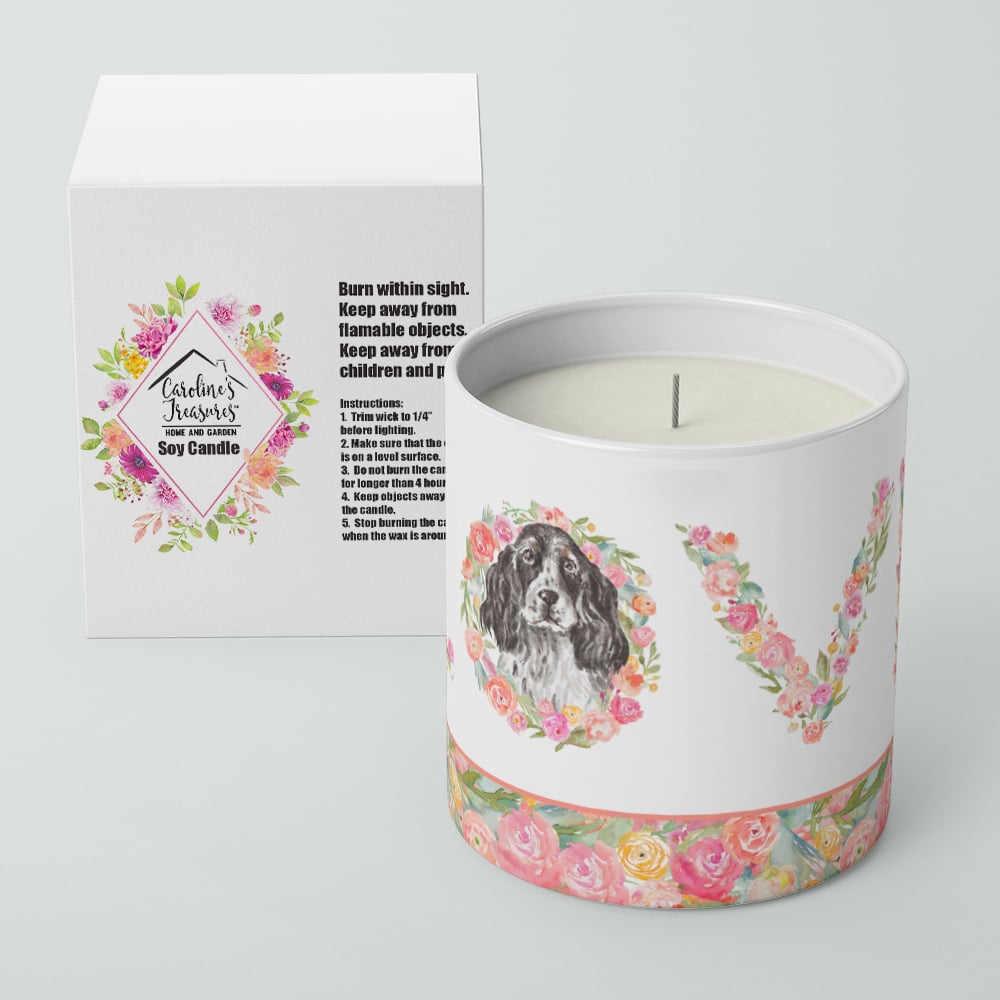 Cocker Spaniel Style 9 LOVE 10 oz Decorative Soy Candle Image 4