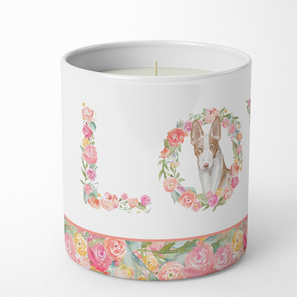 Ibizan Hound Style 3 LOVE 10 oz Decorative Soy Candle Image 2