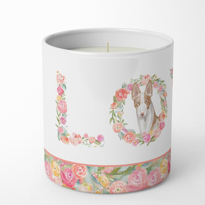 Ibizan Hound Style 3 LOVE 10 oz Decorative Soy Candle Image 2