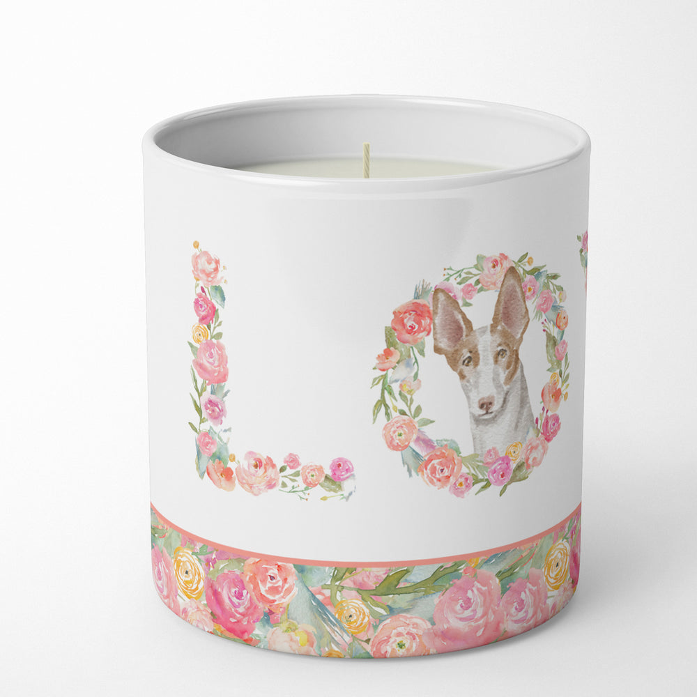 Ibizan Hound Style 5 LOVE 10 oz Decorative Soy Candle Image 2