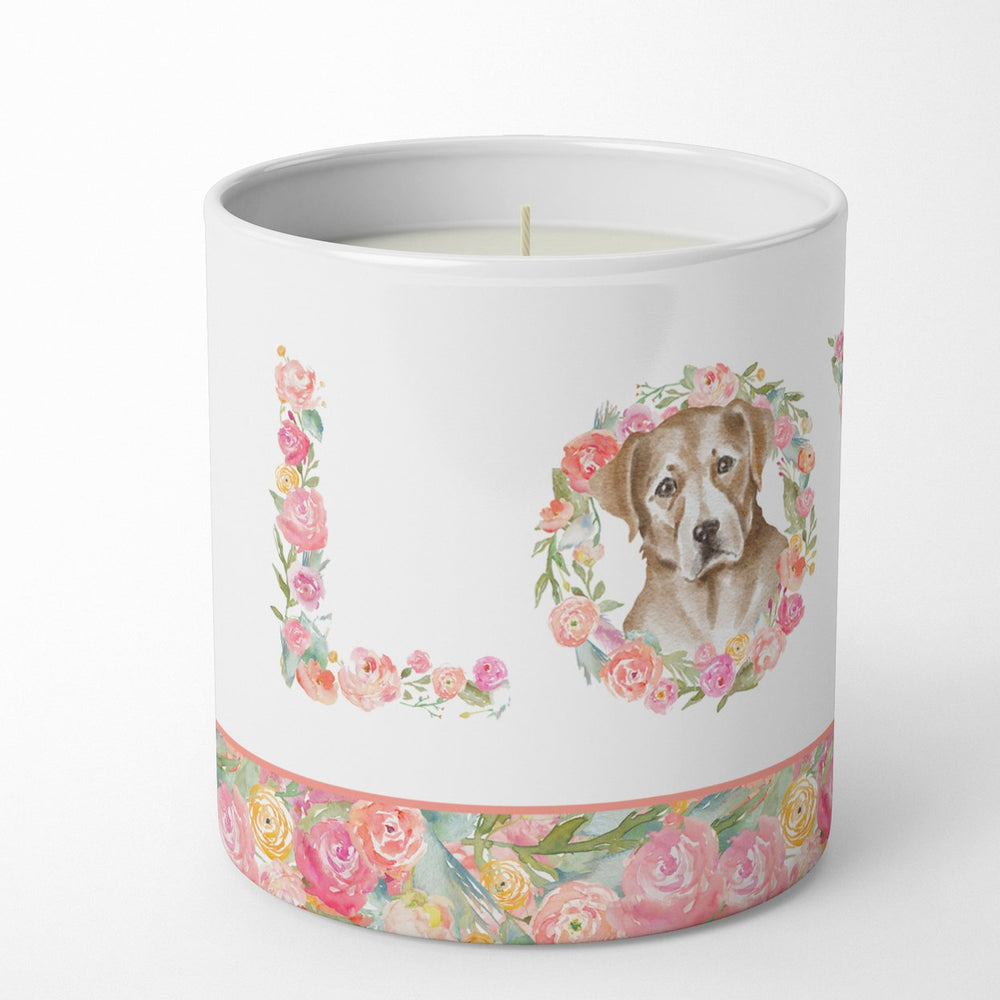 Labrador Retriever Style 8 LOVE 10 oz Decorative Soy Candle Image 2