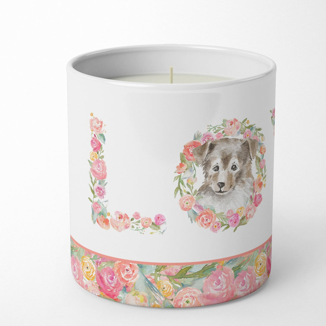 Sheltie Style 8 LOVE 10 oz Decorative Soy Candle Image 2