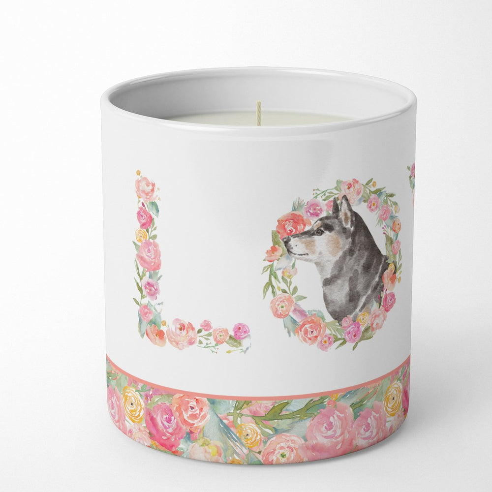 Shiba Inu Style 3 LOVE 10 oz Decorative Soy Candle Image 2