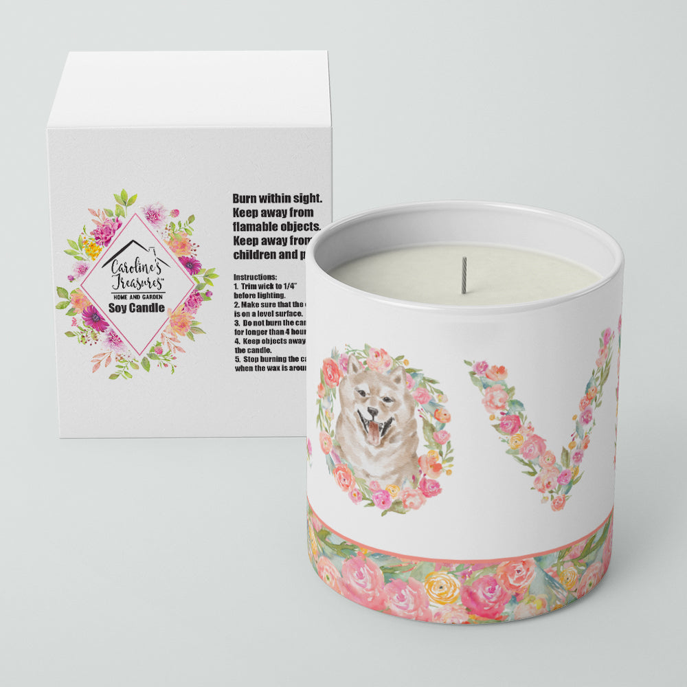 Shiba Inu Style 4 LOVE 10 oz Decorative Soy Candle Image 4