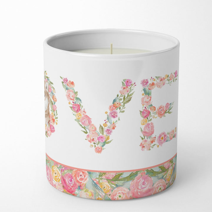 Shiba Inu Style 7 LOVE 10 oz Decorative Soy Candle Image 3