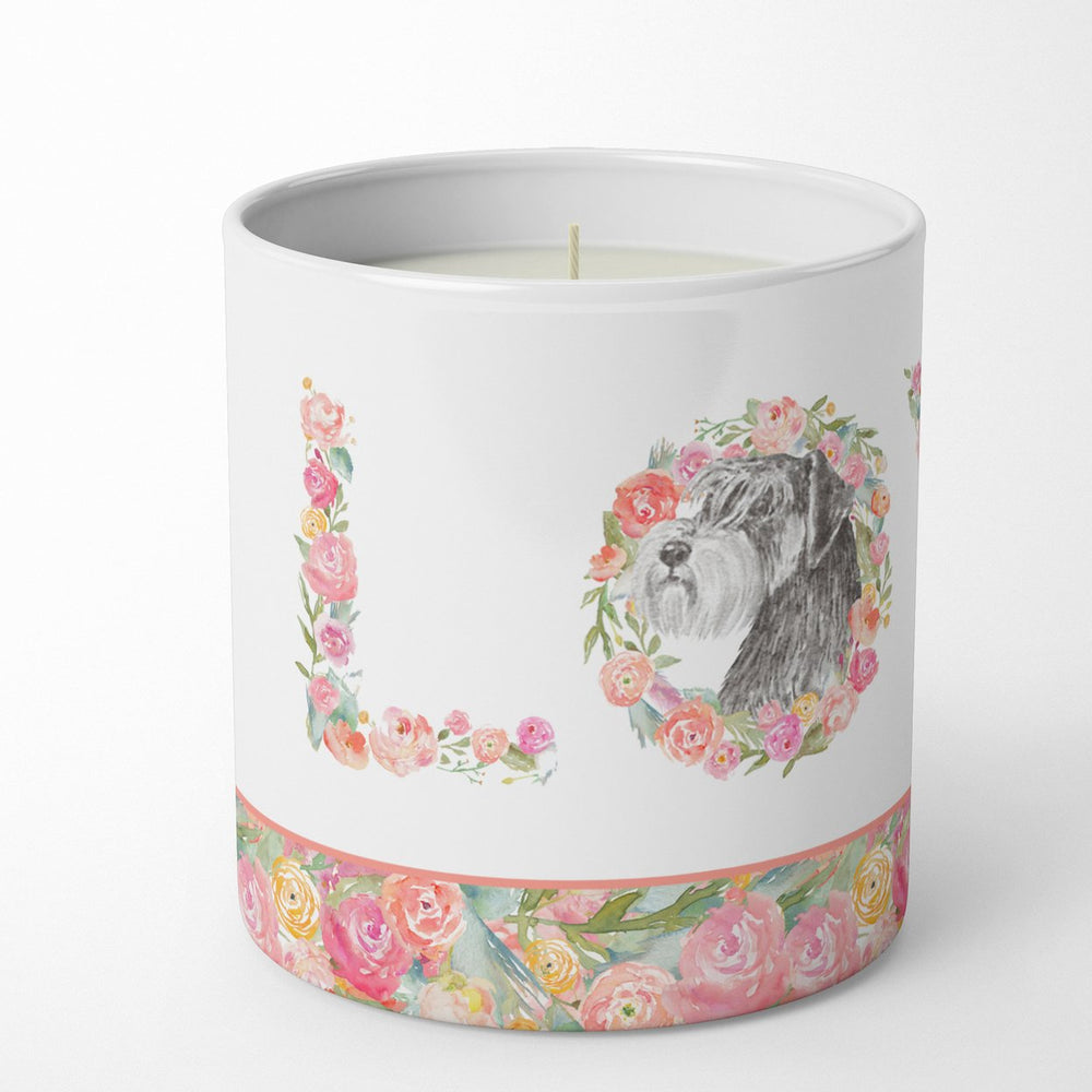 Schnauzer Style 3 LOVE 10 oz Decorative Soy Candle Image 2