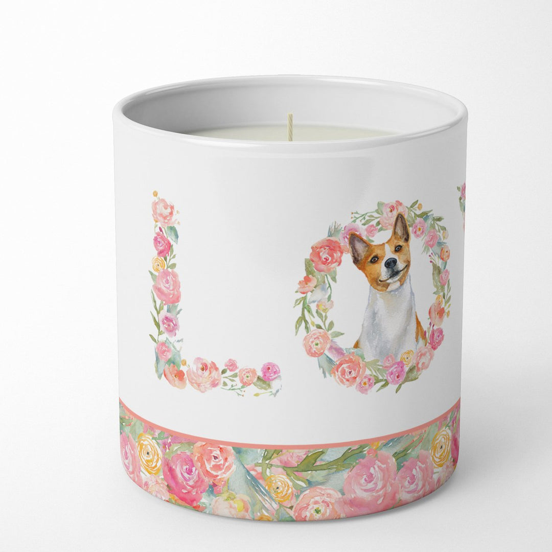 Basenji Love 10 oz Decorative Soy Candle Image 2