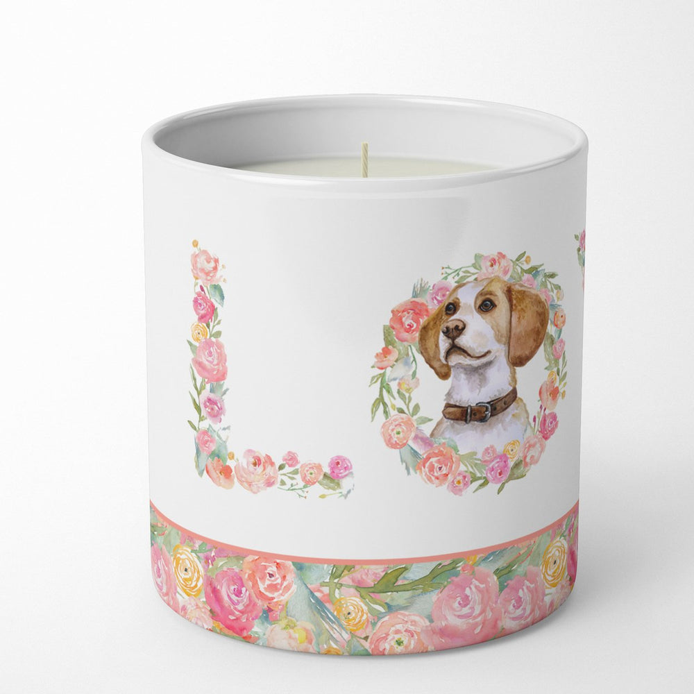 Beagle Style 3 Love 10 oz Decorative Soy Candle Image 2