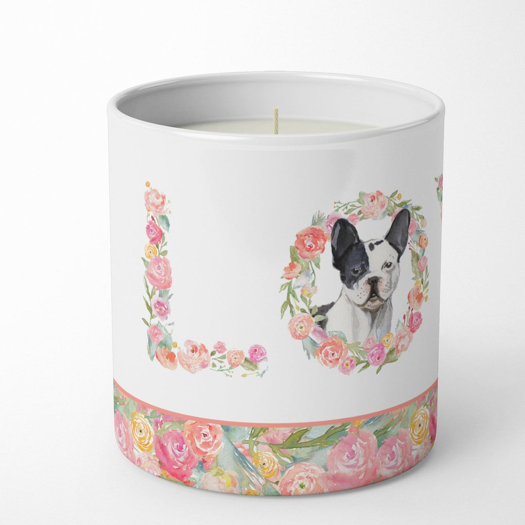 French Bulldog Love 10 oz Decorative Soy Candle Image 2