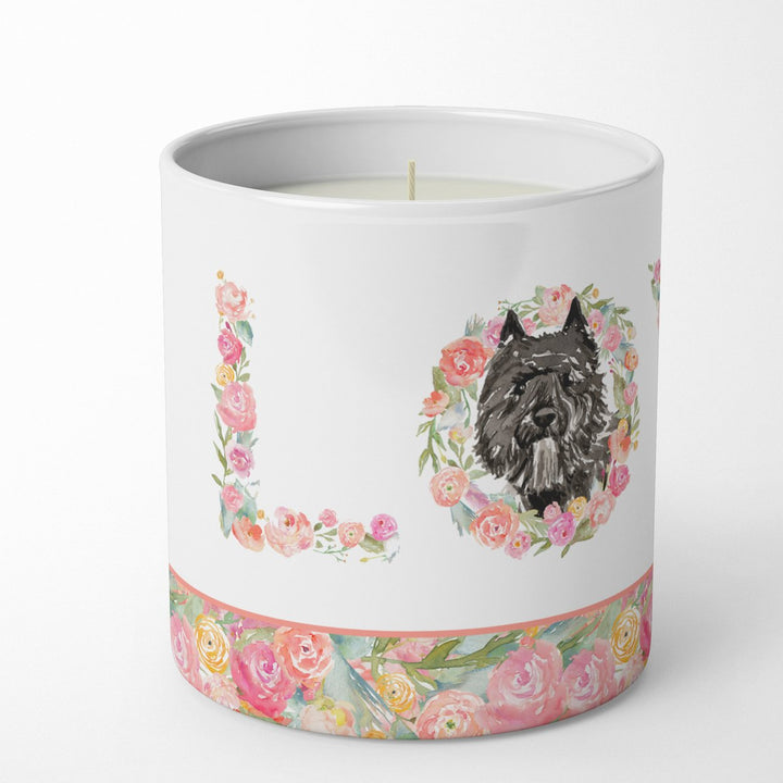 Bouvier des Flandres Love 10 oz Decorative Soy Candle Image 2