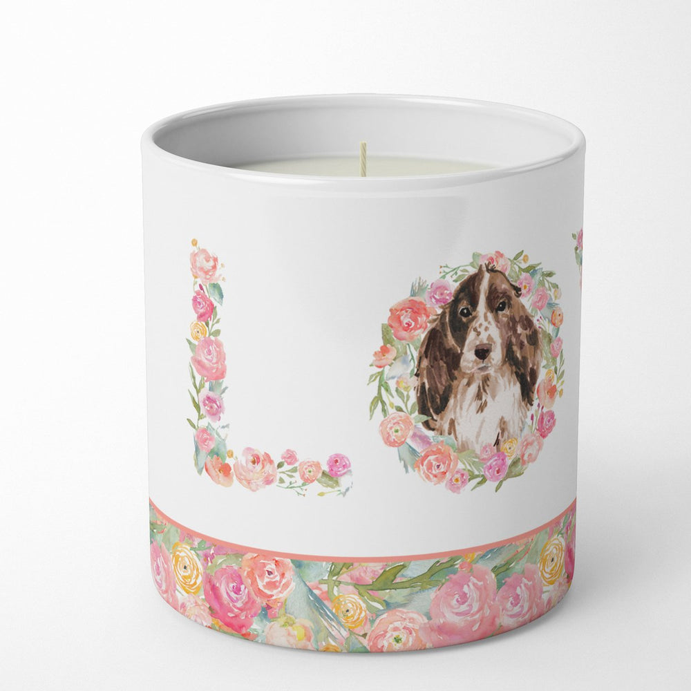 Brown Cocker Spaniel Love 10 oz Decorative Soy Candle Image 2